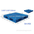 Blue pallet 1100*1100*150 mm stackable plastic pallet